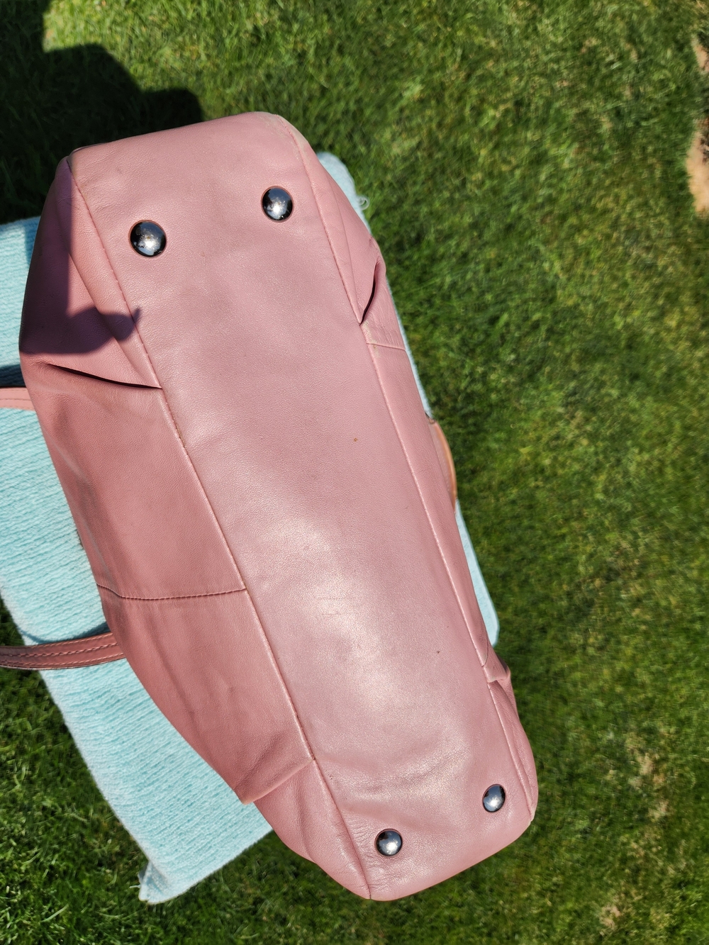 Coach Soho Leather East/West Tote In Pink - Picture 12 of 16